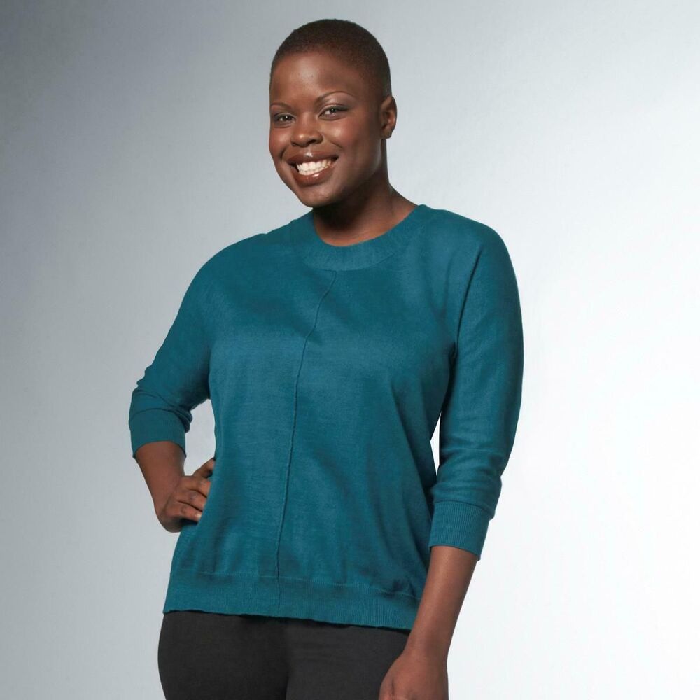 Queen Collection Cotton Knit Sweater Size M